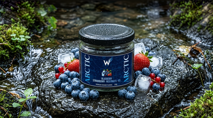 WILD ARCTIC Premium Bitkisel Nargile Melası 200g - Yaban Mersini, Buz & Ardıç