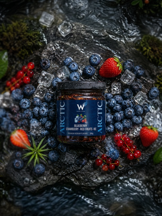 WILD ARCTIC Premium Bitkisel Nargile Melası 200g - Yaban Mersini, Buz & Ardıç