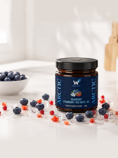 WILD ARCTIC Premium Bitkisel Nargile Melası 200g - Yaban Mersini, Buz & Ardıç