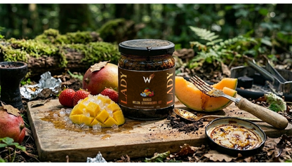 WILD LADY Premium Bitkisel Nargile Melası 200g - Mango, Kavun, Çilek, Buz